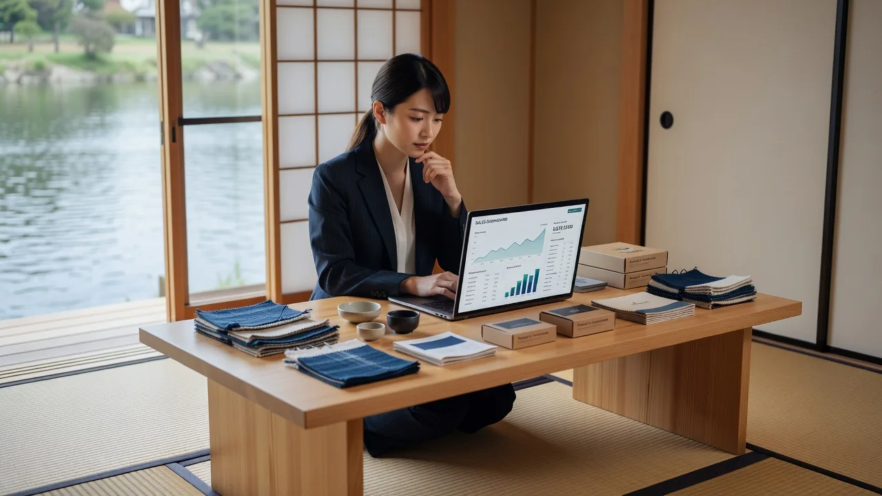 女性起業家ホームオフィス